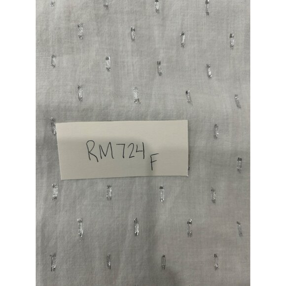 Gap Womens Boyfriend Fit Long Sleeve Shirt XL White Cotton Blend - Picture 7 of 8